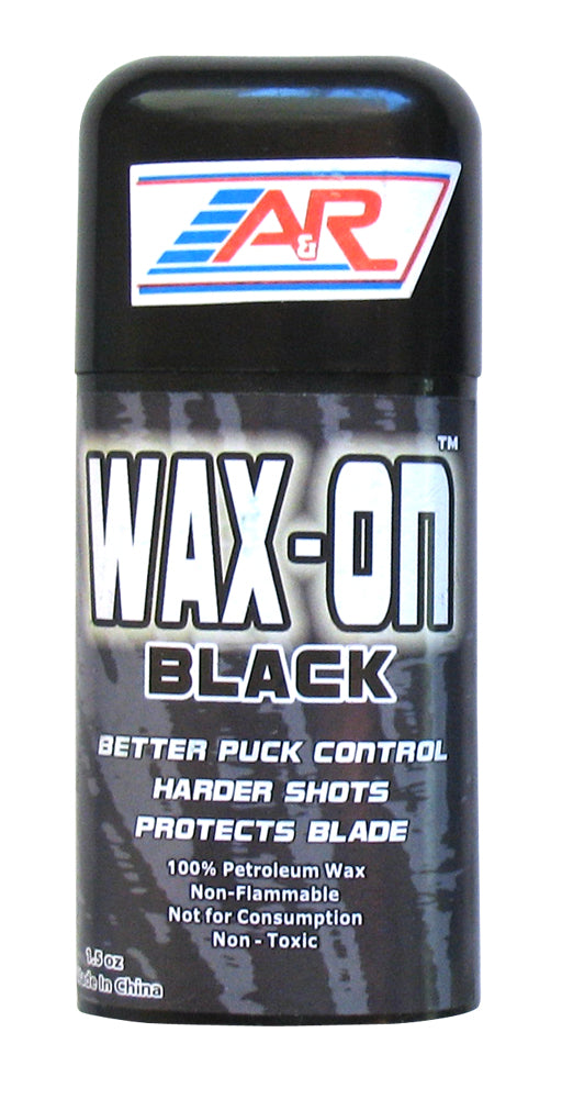 Eishockey Wachs Wax-On schwarz Schlägerwachs A&R Sports